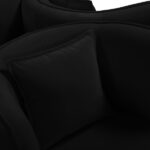 Circlet 72" Velvet Upholstered Roundabout Sofa