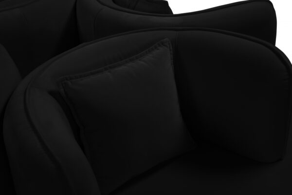 Circlet 72" Velvet Upholstered Roundabout Sofa