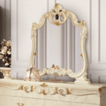 Barocco Mirror Ivory