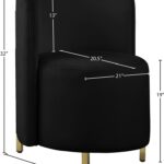 Rotunda Velvet Upholstered Chair
