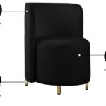 Rotunda Velvet Upholstered Chair
