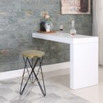 Mercury Iron Bar Stool