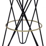 Mercury Iron Bar Stool