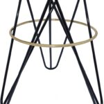 Mercury Iron Bar Stool