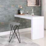 Mercury Iron Bar Stool