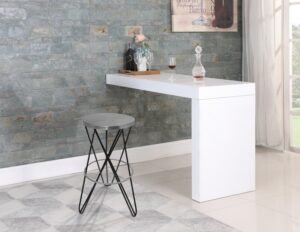 Mercury Iron Bar Stool