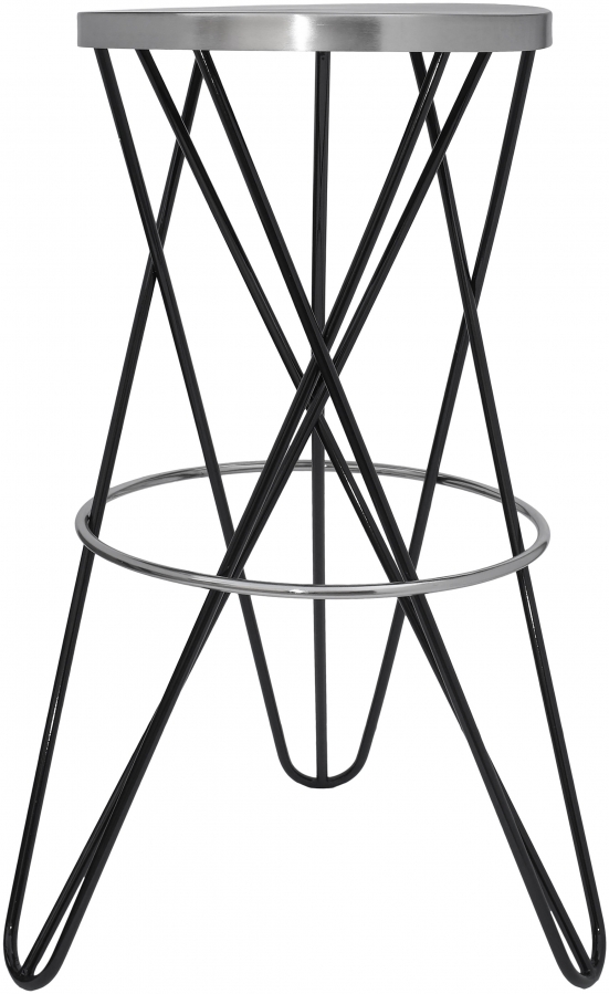 Mercury Iron Bar Stool