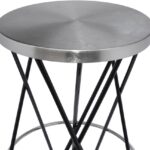 Mercury Iron Bar Stool