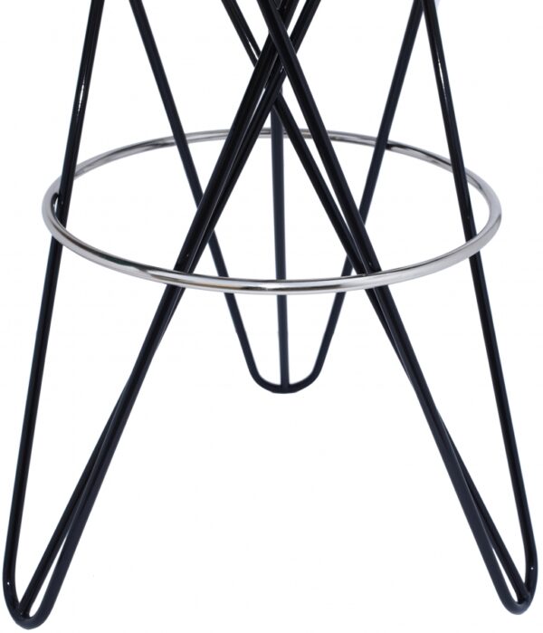 Mercury Iron Bar Stool