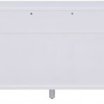 Excel Lacquer Finish And Stainless Steel Sideboard / Buffet