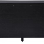 Excel Lacquer Finish And Stainless Steel Sideboard / Buffet