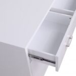 Excel Lacquer Finish And Stainless Steel Sideboard / Buffet