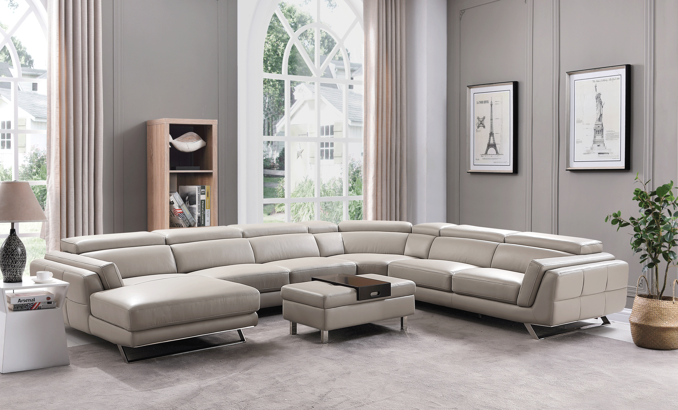 582 Sectional Left