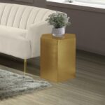 Hexagon Iron End / Side Table