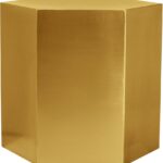 Hexagon Iron End / Side Table
