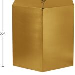 Hexagon Iron End / Side Table