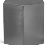Hexagon Iron End / Side Table