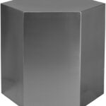 Hexagon Iron End / Side Table