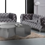 Hexagon Iron End / Side Table