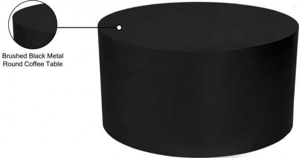 Cylinder Iron Coffee Table