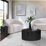 Cylinder Iron Coffee Table