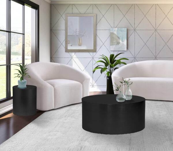 Cylinder Iron Coffee Table