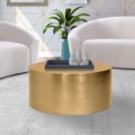 Cylinder Iron Coffee Table