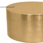 Cylinder Iron Coffee Table
