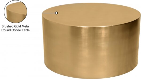 Cylinder Iron Coffee Table