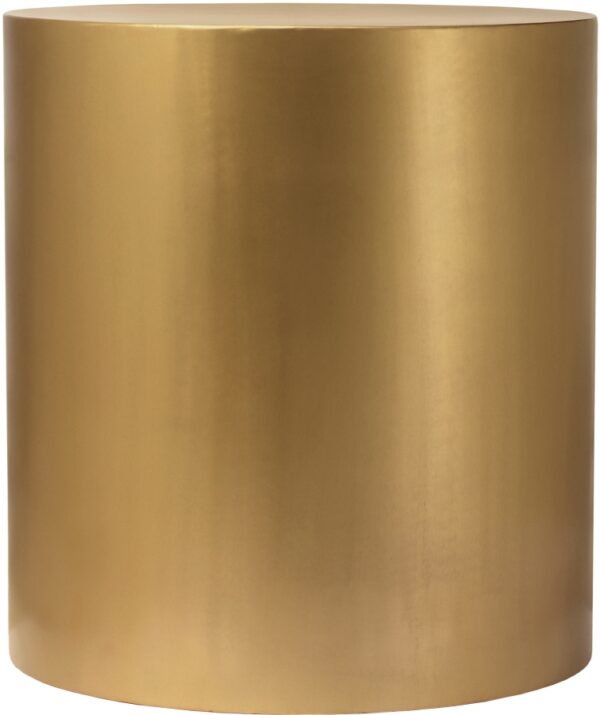 Cylinder Iron End / Side Table