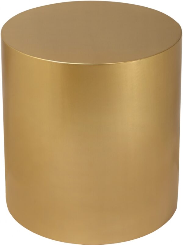 Cylinder Iron End / Side Table