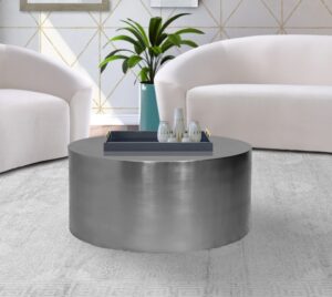 Cylinder Iron Coffee Table
