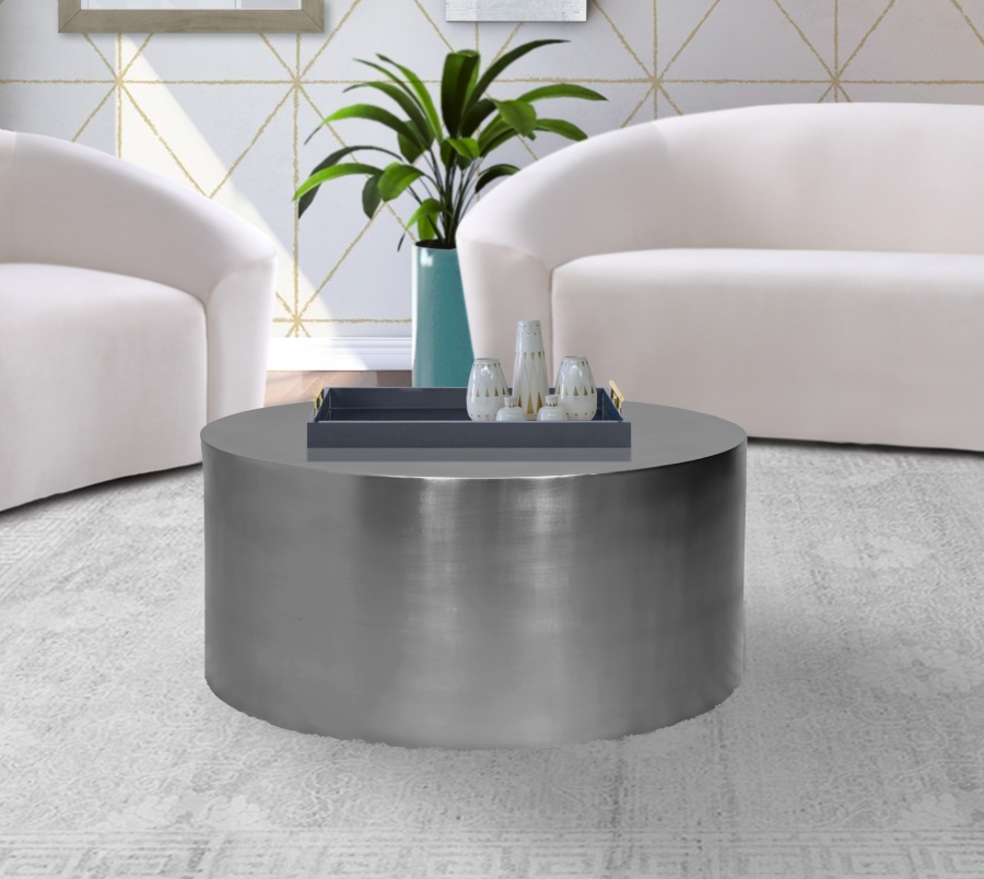 Cylinder Iron Coffee Table