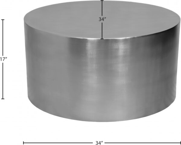 Cylinder Iron Coffee Table