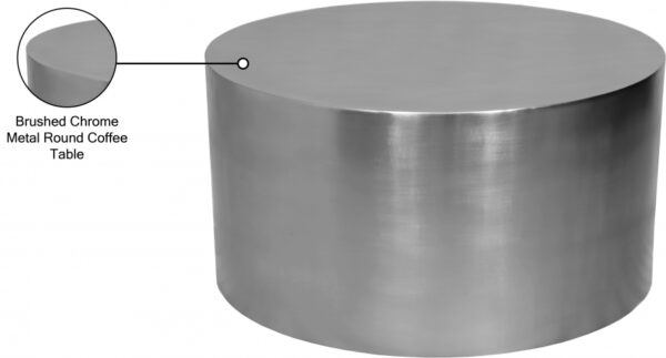 Cylinder Iron Coffee Table