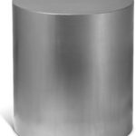 Cylinder Iron End / Side Table