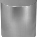 Cylinder Iron End / Side Table