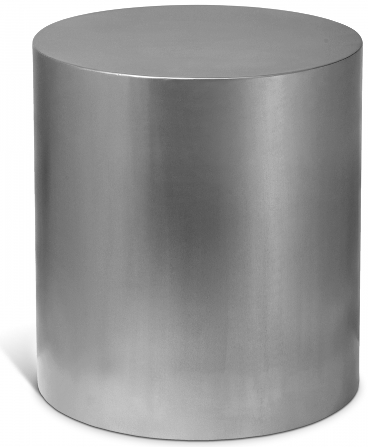 Cylinder Iron End / Side Table