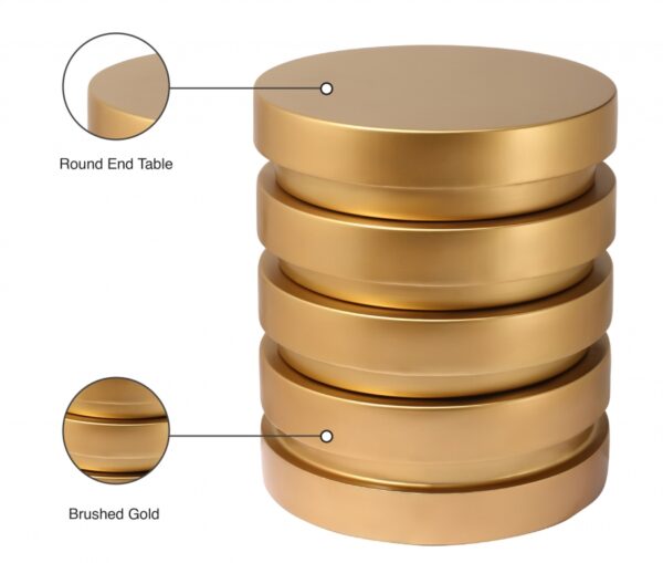 Levels Iron End / Side Table
