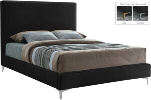 Geri Velvet Upholstered Bed