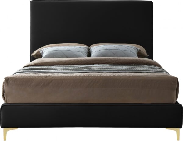 Geri Velvet Upholstered Bed