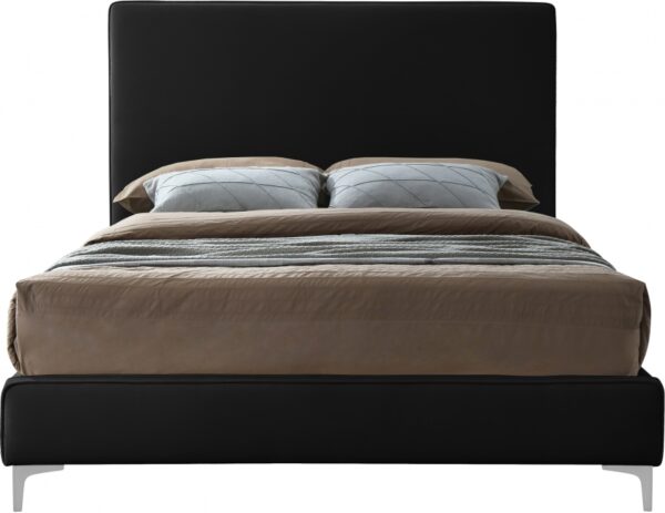 Geri Velvet Upholstered Bed