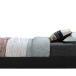 Geri Velvet Upholstered Bed