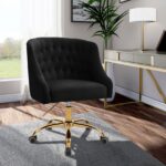 Arden Velvet Upholstered Office Chair