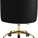 Arden Velvet Upholstered Office Chair