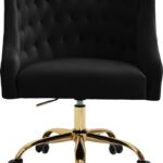 Arden Velvet Upholstered Office Chair