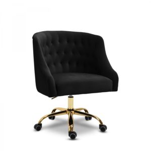 Arden Velvet Upholstered Office Chair