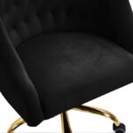 Arden Velvet Upholstered Office Chair