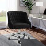 Arden Velvet Upholstered Office Chair