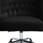 Arden Velvet Upholstered Office Chair